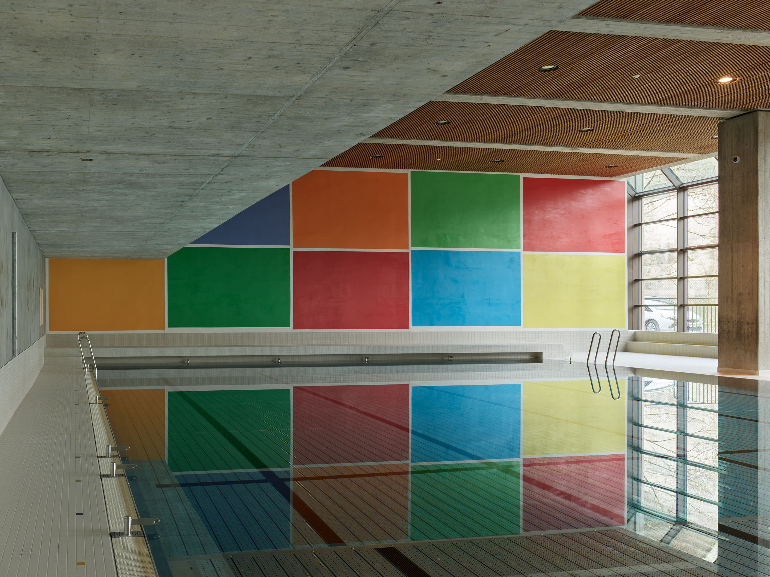 Schulhaus Pfaffechappe, Baden